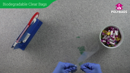 How to use Biodegradable Clear Bags