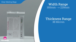 Watch a short video about our Clear Plastic Mailers With Address Panel