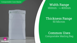 Watch a short video on Compostable Co-Extruded Mailing Bags
