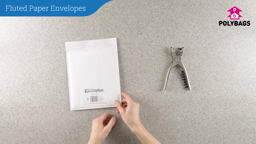 How to use Fluted Recyclable Paper Envelopes