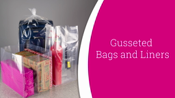 Watch a short video on gusseted bags and liners