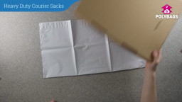 How to use large heavy duty courier sacks