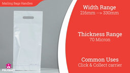 Watch a short video about our Mailing Bags With Handles