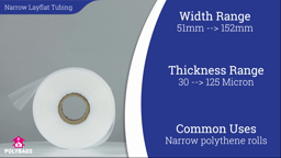 Watch a short video about our Narrow Layflat Tubing (2-6" Wide)
