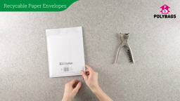 How to use Recyclable Fluted Paper Envelopes