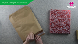 How to use Recyclable Paper Envelopes with Gusset