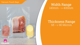 Watch a short video about our Vacuum Pouch Bags